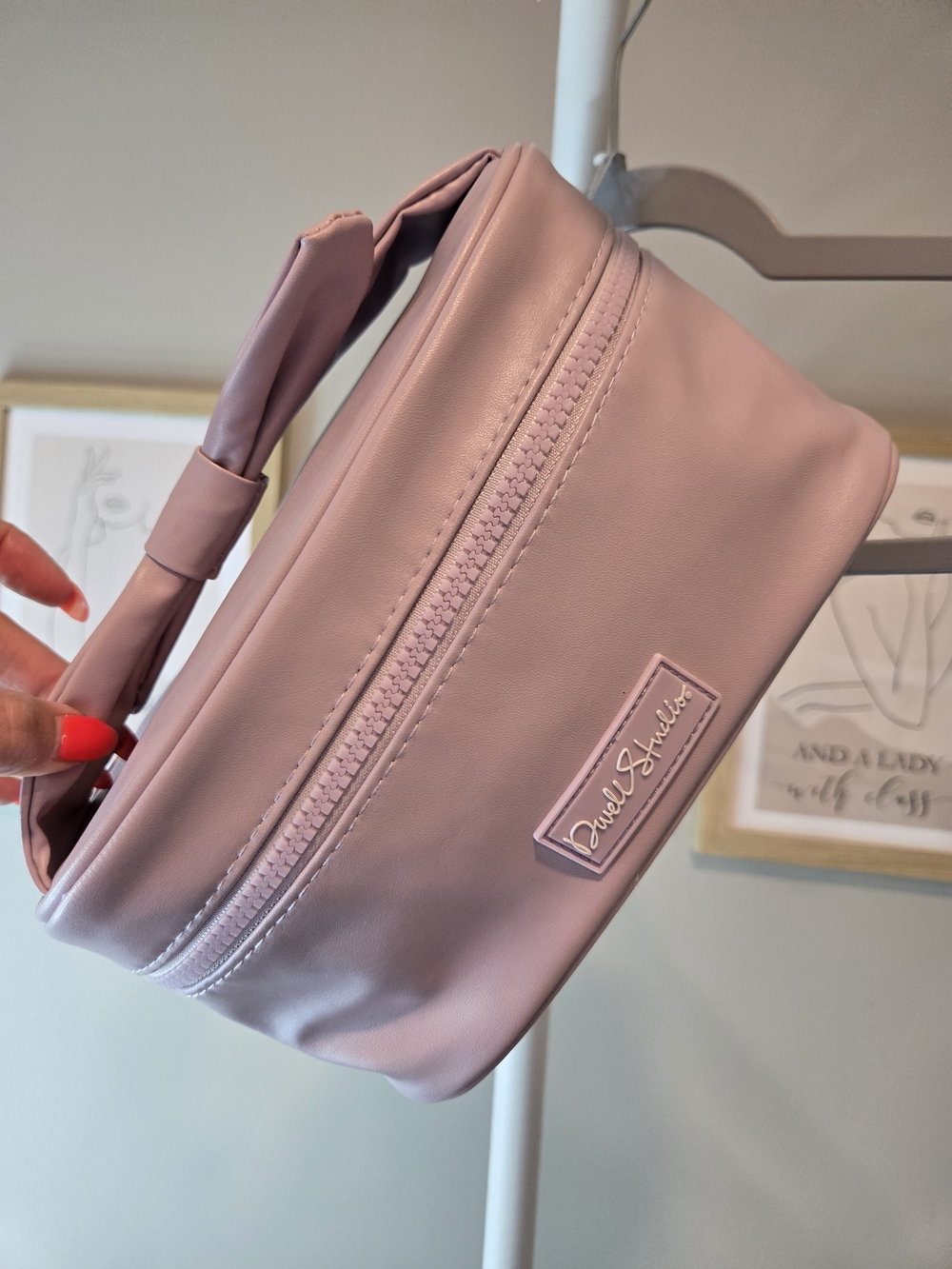 Dusty Pink Cosmetic Bag